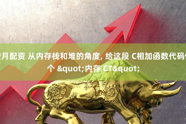 按月配资 从内存栈和堆的角度, 给这段 C相加函数代码做个 &quot;内存 CT&quot;